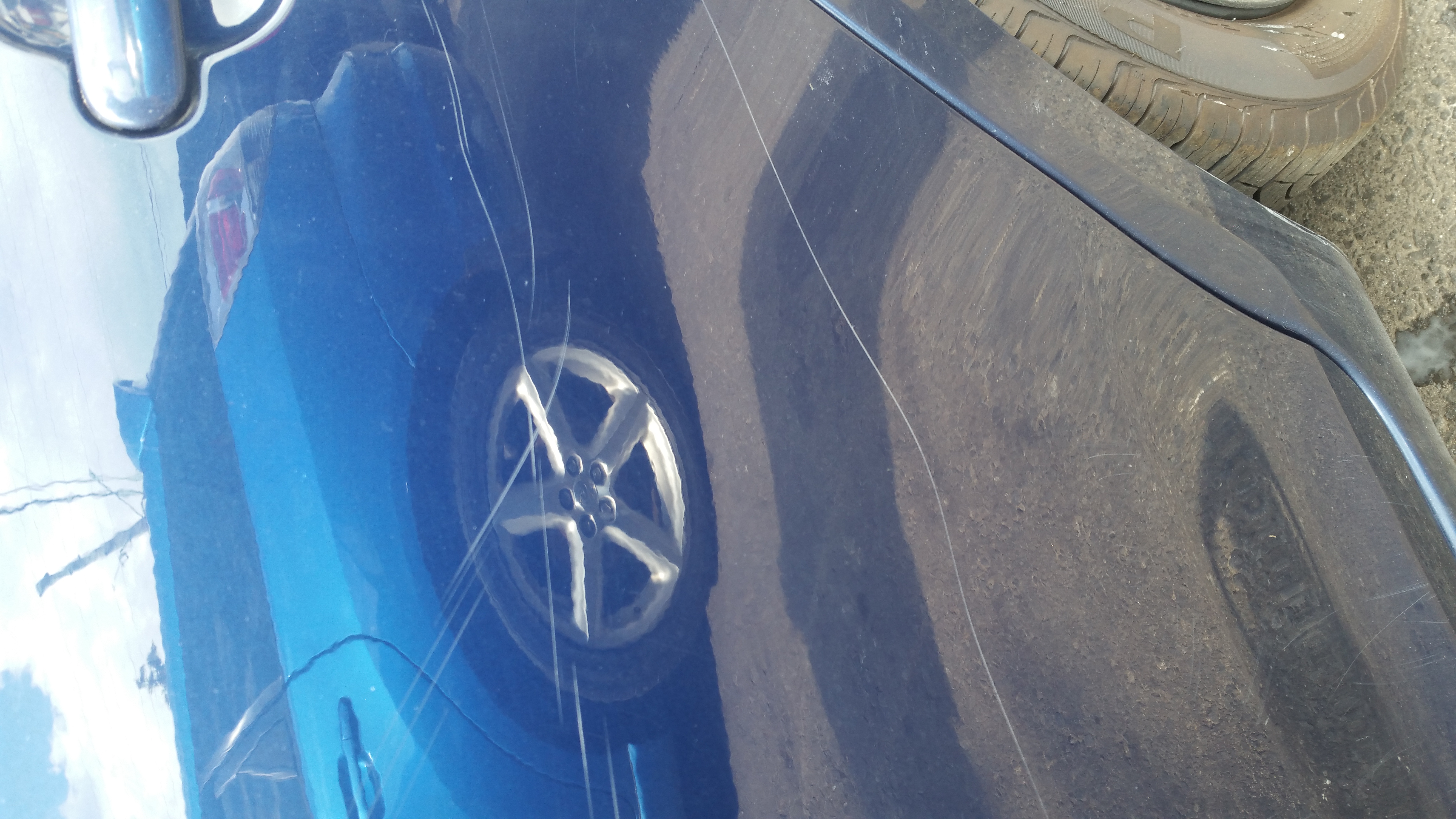 Scratch Removal Job 09 before